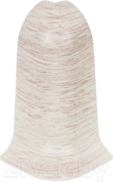 Изображение товара Уголок для плинтуса LinePlast ПВХ 58мм L064/3 (2шт, клен белый, внешний, флоупак)