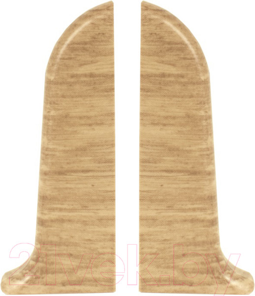 Изображение товара Заглушка для плинтуса LinePlast ПВХ 58мм L050-ЗЛ/4 (2шт, дуб классический, флоупак)