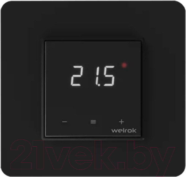 Изображение товара Терморегулятор для теплого пола Welrok LIS (черный)