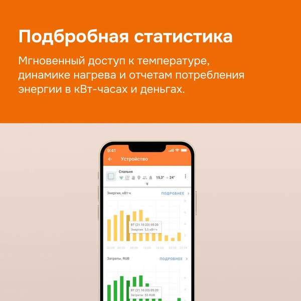 Изображение товара Терморегулятор для теплого пола Welrok OZ 