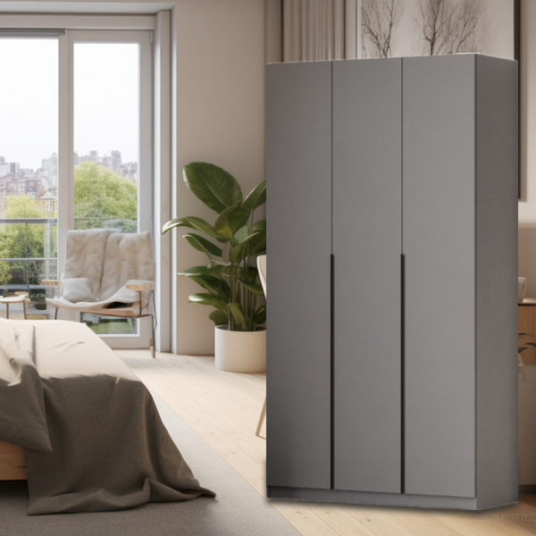 Изображение товара Шкаф Mio Tesoro ШК 5 1200 3-х створчатый (графит серый)