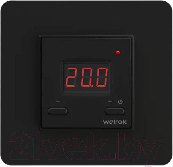 Изображение товара Терморегулятор для теплого пола Welrok ST (черный)