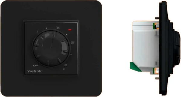 Изображение товара Терморегулятор для климатической техники Welrok ROL (черный)