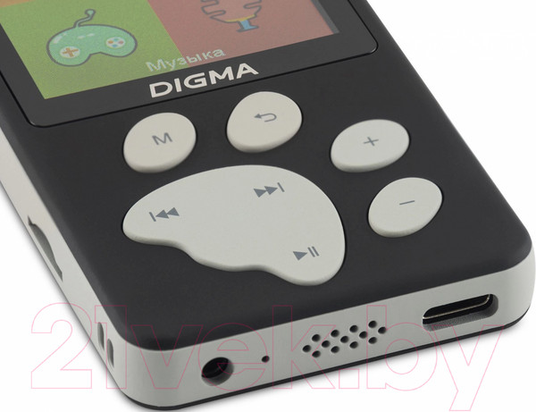 Изображение товара MP3-плеер Digma S5 8GB (черный/серый)