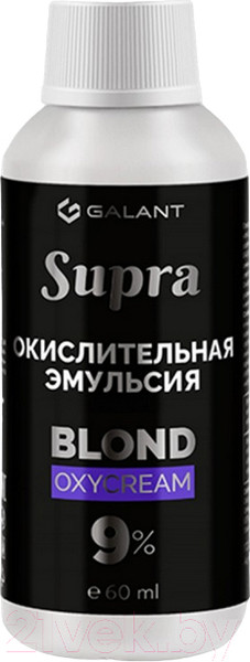 Изображение товара Эмульсия для окисления краски Galant Cosmetic Supra 9% (60мл)