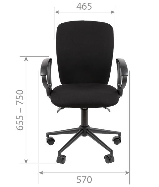 Изображение товара Кресло офисное Chairman 9801 (T02 голубой Black)