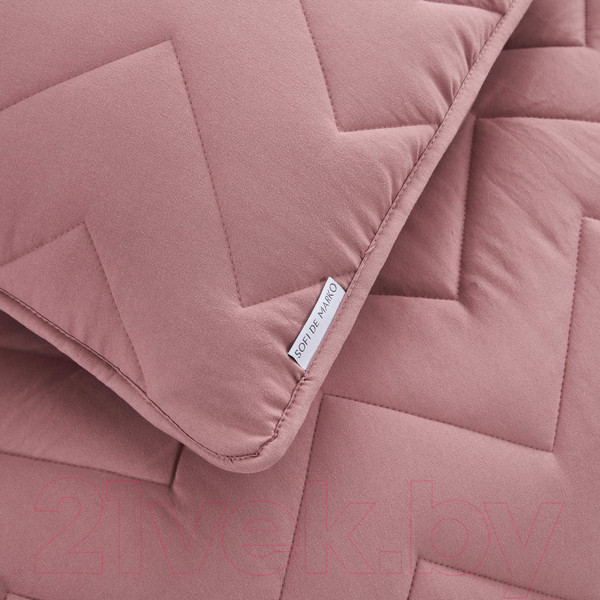 Изображение товара Набор текстиля для спальни Sofi de Marko Робби 160х220 / Пок-Роб-чр-160х220 (чайная роза)