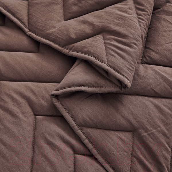 Изображение товара Набор текстиля для спальни Sofi de Marko Робби 160х220 / Пок-Роб-шк-160х220 (шоколадный)