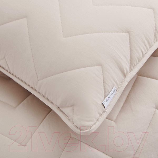Изображение товара Набор текстиля для спальни Sofi de Marko Робби 230х250 / Пок-Роб-бж-230х250 (бежевый)