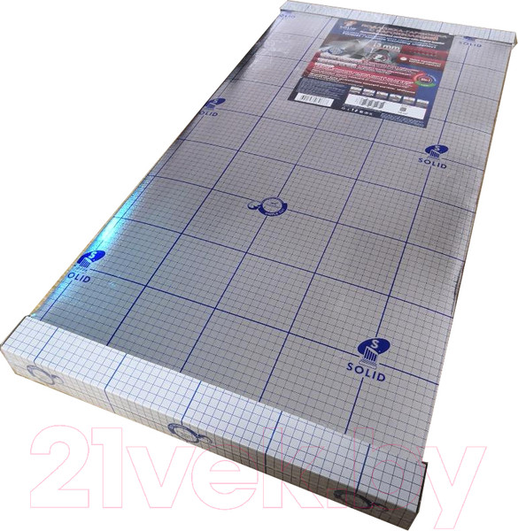 Изображение товара Подложка SOLID Гармошка с пароизоляцией 2мм (15 м.кв)