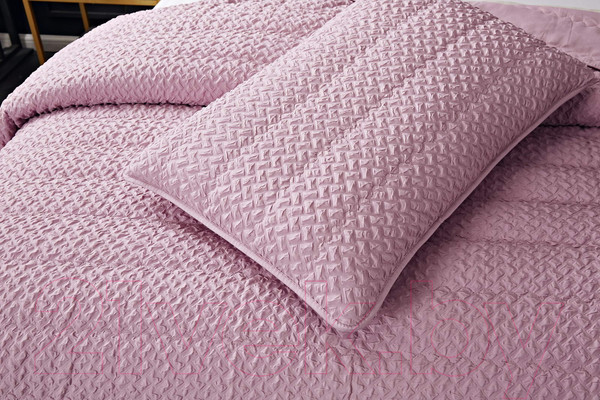 Изображение товара Набор текстиля для спальни Sofi de Marko Ирма 160х220 / Пок-Ир-160х220пд (пудровый)