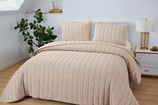 Изображение товара Набор текстиля для спальни Sofi de Marko Микаэль 230х250 / Пок-МК-бж-230х250 (бежевый)