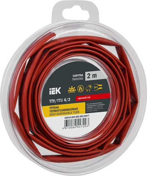 Изображение товара Трубка термоусаживаемая IEK UDR12-004-002-002-K04-T