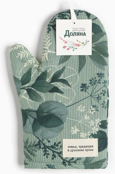 Изображение товара Рукавица-прихватка Доляна Лесная прохлада / 9462700