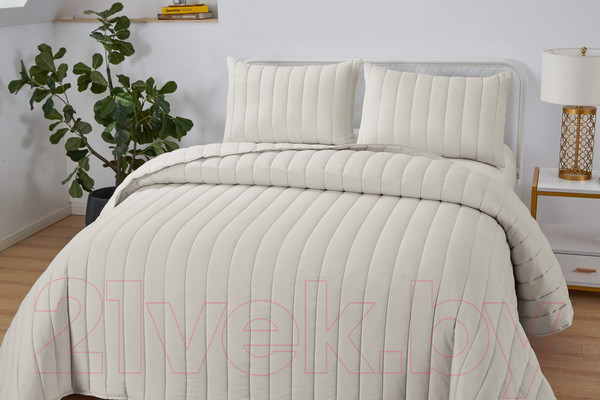 Изображение товара Набор текстиля для спальни Sofi de Marko Микаэль 230х250 / Пок-МК-ср-230х250 (серый)