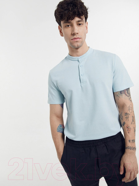 Изображение товара Футболка Mark Formelle 111697/1 (р.112-182/188, голубая дымка)