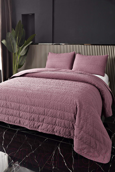 Изображение товара Набор текстиля для спальни Sofi de Marko Надин 230х250 / Пок-Нд-230х250пр (пепельно-розовый)