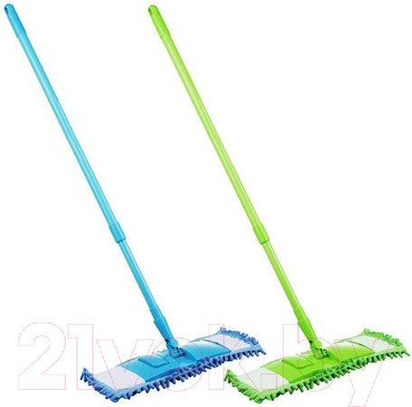 Изображение товара Швабра-моп АкваМаг С насадкой из микрофибры ворсовая ТВ-009 (телескоп)