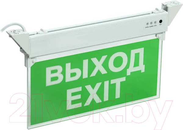 Изображение товара Светильник аварийный IEK ССА 2101 Выход-Exit / LSSA0-2101-3-20-K03