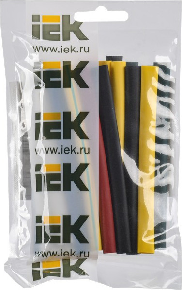 Изображение товара Набор трубок термоусаживаемых IEK UDR10-006-003-021-S