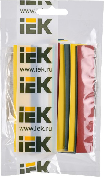 Изображение товара Набор трубок термоусаживаемых IEK UDR10-010-005-021-S