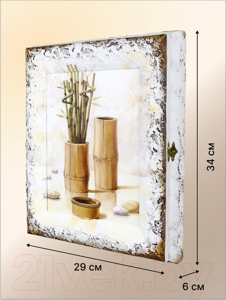 Изображение товара Ключница настенная Декарт Бамбук 8Л2783