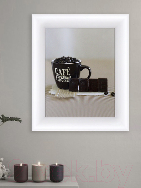 Изображение товара Картина Декарт Кофе, шоколад 8Л1307 (в раме)