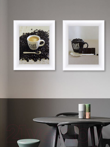 Изображение товара Картина Декарт Кофе, шоколад 8Л1307 (в раме)