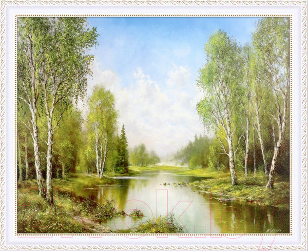 Изображение товара Картина Декарт Родные места 8Л1361 (в раме)