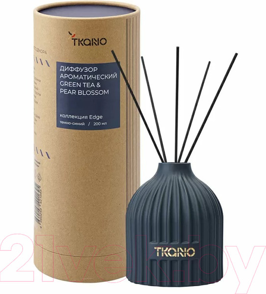 Изображение товара Аромадиффузор Tkano Edge. Green tea & Pear blossom TK23-DIF0002 (200мл, темно-синий)