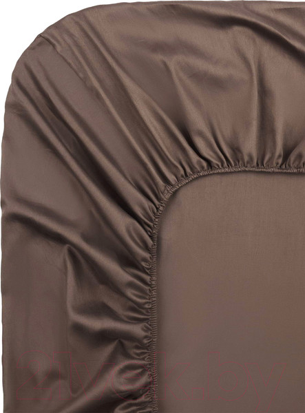 Изображение товара Простыня Sofi de Marko Мармис 160х200х30 / ПР-мс-160х200х30шок (шоколадный)