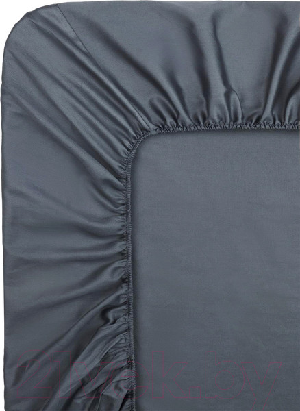 Изображение товара Простыня Sofi de Marko Мармис 180х200х30 / ПР-мс-180х200х30ант (антрацитовый)