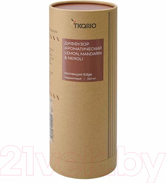 Изображение товара Аромадиффузор Tkano Edge. Lemon, Mandarin & Neroli TK23-DIF0027 (200мл, терракотовый)