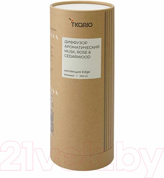 Изображение товара Аромадиффузор Tkano Edge. Musk, Rose & Cedarwood TK23-DIF0020 (200мл, бежевый)