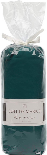 Изображение товара Простыня Sofi de Marko Мармис 180х200х30 / ПР-мс-180х200х30мал (малахитовый)