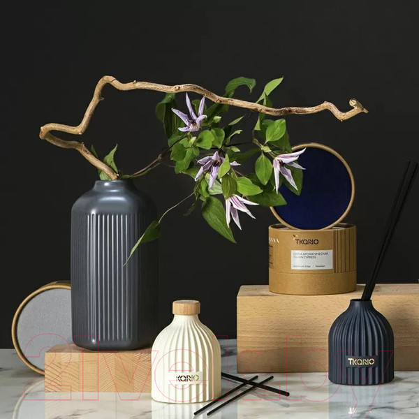 Изображение товара Аромадиффузор Tkano Edge. Vetiver & Black Cypress TK23-DIF0017 (200мл, бежевый)