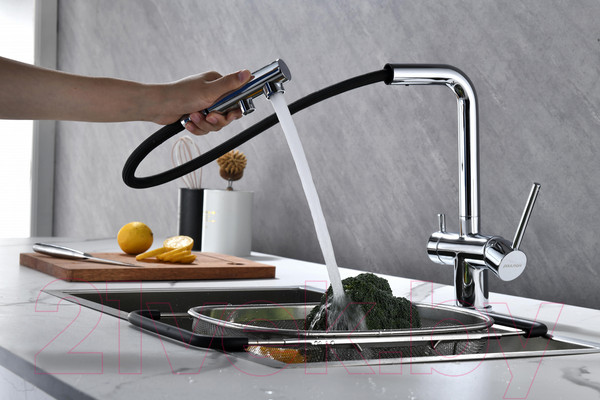 Изображение товара Смеситель Paulmark Serpentine Se213222-CR
