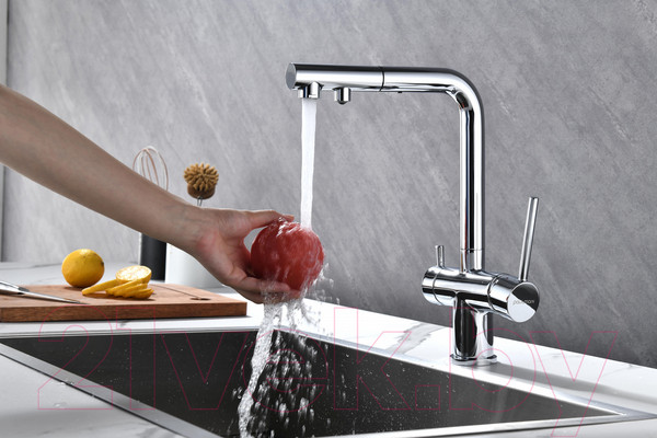 Изображение товара Смеситель Paulmark Serpentine Se213222-CR
