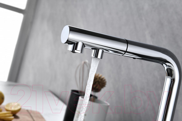 Изображение товара Смеситель Paulmark Serpentine Se213222-CR