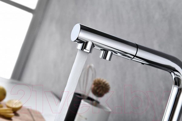 Изображение товара Смеситель Paulmark Serpentine Se213222-CR