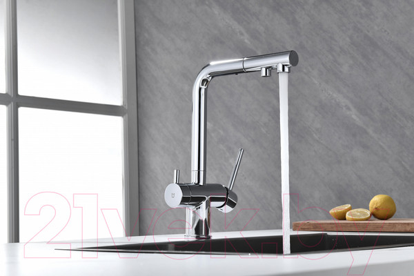 Изображение товара Смеситель Paulmark Serpentine Se213222-CR