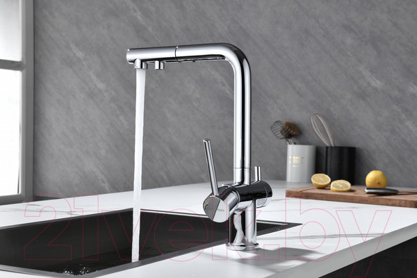 Изображение товара Смеситель Paulmark Serpentine Se213222-CR