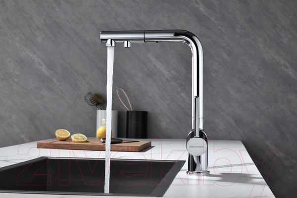 Изображение товара Смеситель Paulmark Serpentine Se213222-CR