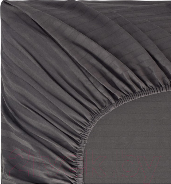 Изображение товара Простыня Sofi de Marko Морган 160х200х30 / Пр-Мг-ан-160х200х30 (антрацитовый)