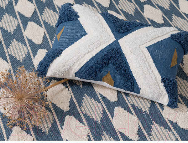 Изображение товара Коврик Tkano Ethnic Argyle TK18-DR0001 (синий)