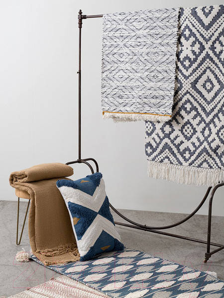 Изображение товара Коврик Tkano Ethnic Argyle TK18-DR0001 (синий)