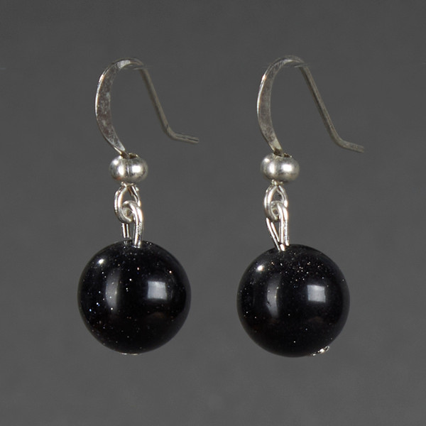 Изображение товара Серьги Wolves Элитный Авантюрин Каирская ночь 40803 №1