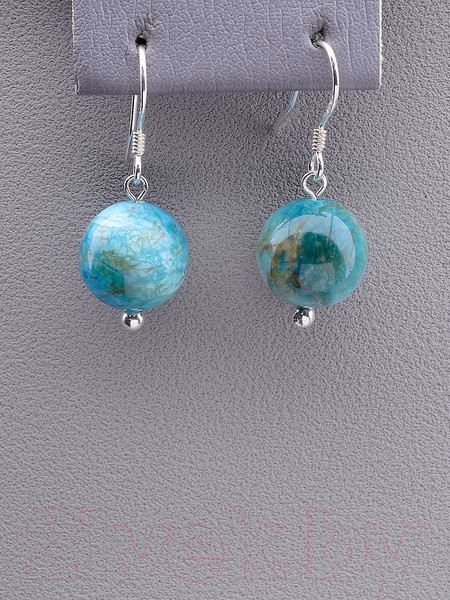 Изображение товара Серьги Wolves Элитный Апатит 40808 №2