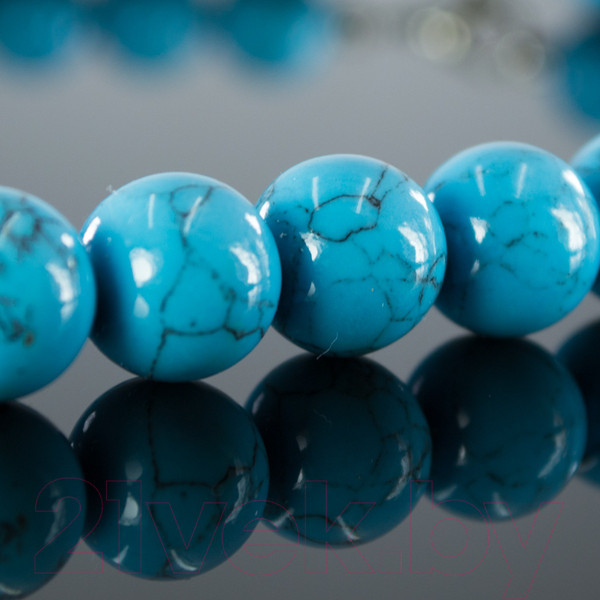 Изображение товара Серьги Wolves Элитная Бирюза 40812 №2