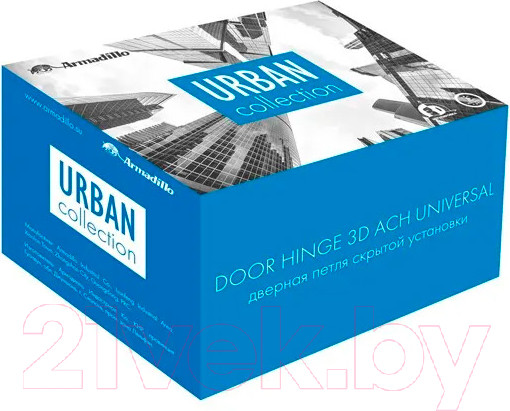 Изображение товара Петля дверная Armadillo U3D6000 BL 11160UN3D (черный)